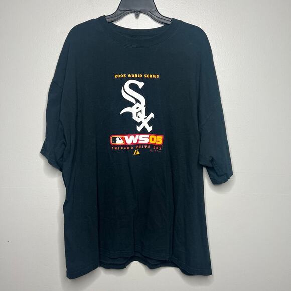 VTG Chicago White Sox 2005 World Series Champions T Shirt 2XL Southside MLB WS05 - Picture 1 of 7